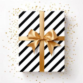 Black And White Stripes Pattern