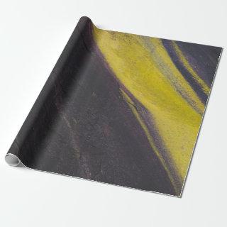 Black and yellow surface