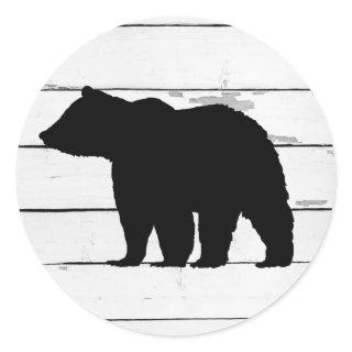 Black Bear Woodland Stickers