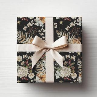 Black Boho Botanical