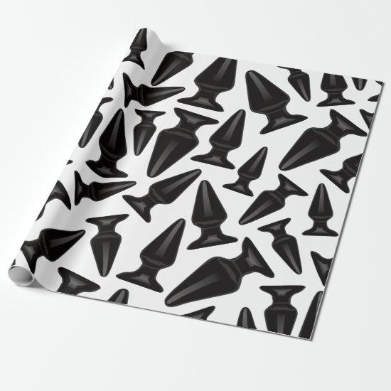 Black butt plug pattern - customizable