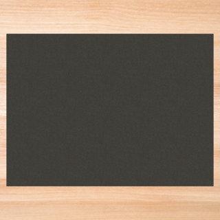 Black Chocolate Solid Color Tissue Paper