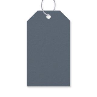 Black coral (solid color)  gift tags