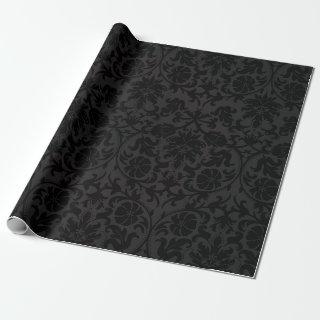 Black Damask Design