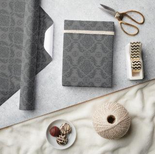 Black damask