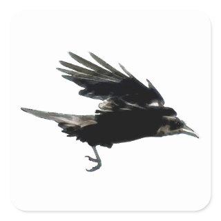 BLACK FLYING CROW Sticker Series