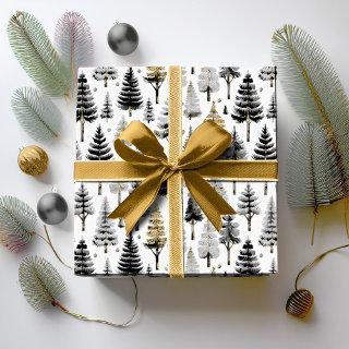 Black Gold Christmas Pattern#26 ID1009