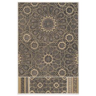 Black & Gold pattern decoupage paper