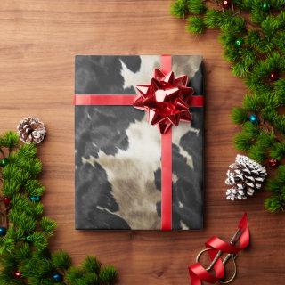 Black Gold Western Cowhide