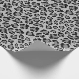 Black gray Leopard pattern, cheetah pattern