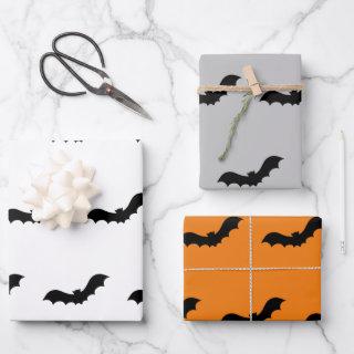 Black Halloween Bats   Sheets