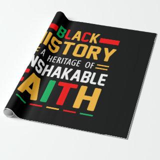 Black History A Heritage Of Unshakable Faith