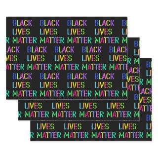 Black Lives Matter Stencil 01 Custom Color Black  Sheets