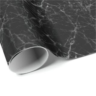 Black Marble Stone Gray Accents