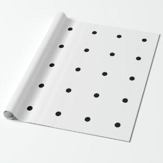 Black Polka Dots Patterns Custom White 2023 Cute