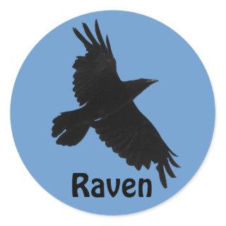 Black Raven Birdlover's Wildlife Sticker