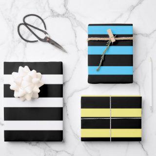 Black Stripes pattern custom backgrounds  Sheets