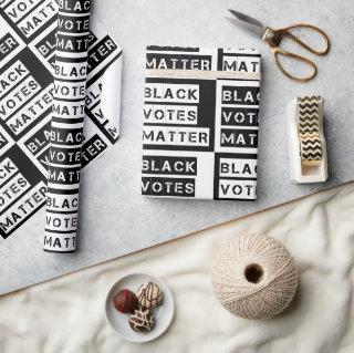 Black Votes Matter Stencil Custom Colors