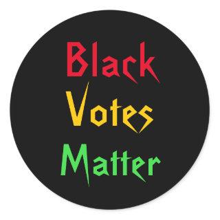 Black Votes Matter Sticker