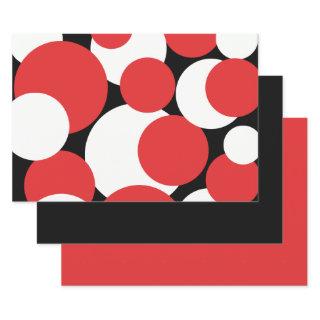 Black, White and Red Polka Dots   Sh