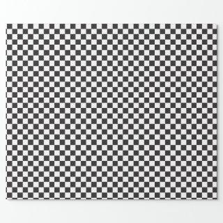 Black & [White] Checks Small Checkerboard Checkers