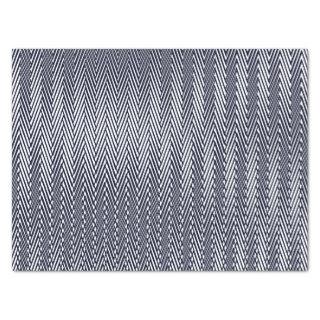 Black White Moiré Stripes Optical illusion Modern Tissue Paper