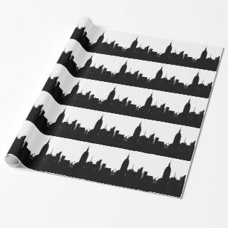 Black White New York Silhouette