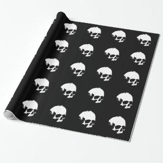 Black & White Skull