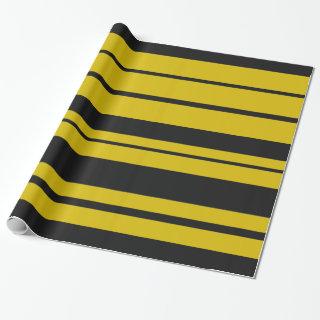 Black & Yellow Bee-Like Stripes