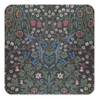 'Blackthorn' wallpaper design, 1892 Square Sticker
