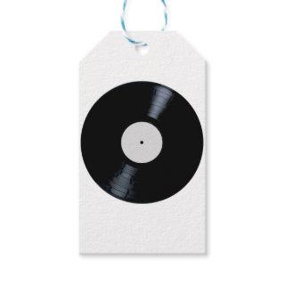 Blank White Record Label