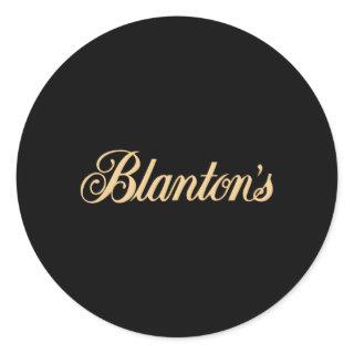 Blanton'S Small Batch Kentucky Bourbon Whiskey Classic Round Sticker