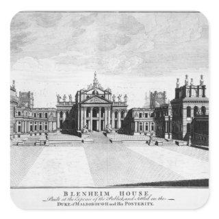 Blenheim Palace Square Sticker