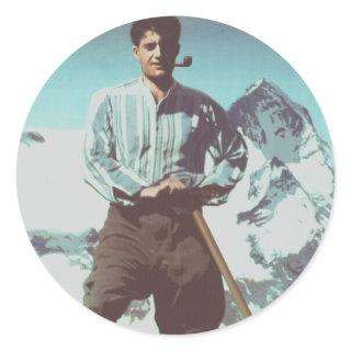 Blessed Pier Giorgio Frassati Classic Round Sticker