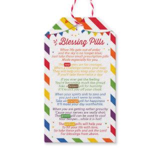 Blessing pills Poem Gift Tag