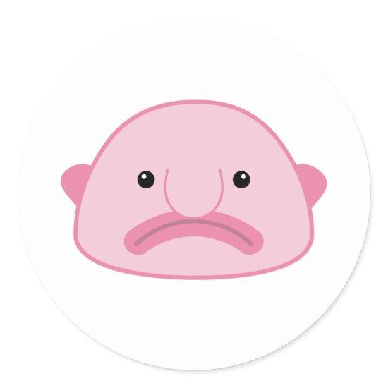 Blobfish Sticker