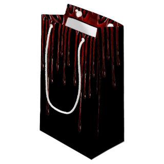 Blood Drips Small Gift Bag