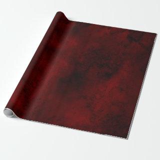 Blood Red Gift Wrap