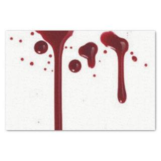 blood splatter fourth tissue paper