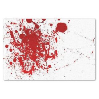 Blood Splatter Halloween Tissue Paper