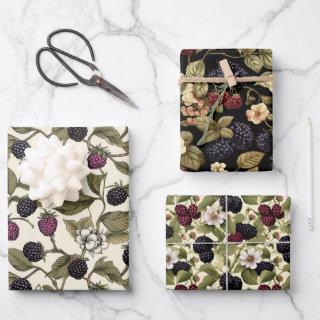 Blossoming Berries Collection: Blackberry Bouquets  Sheets