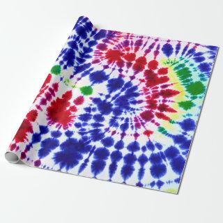 Blotchy Batik Tie Dye Abstract Textile Art