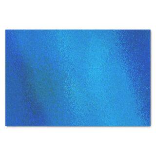 Blue Abstract Custom 10lb Tissue Paper, White Tissue Paper