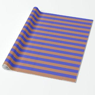 Blue and Brown Stripes