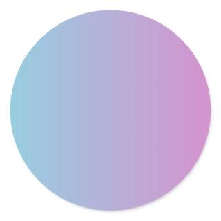 Blue and purple ombre colors gradient Sticker