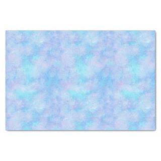 Blue and Purple Watercolor Background Pattern Tissue Paper