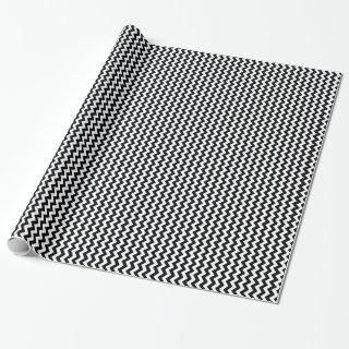 Blue and White Chevron Zig Zag