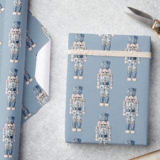 Blue and White Chinoiserie Christmas Nutcracker