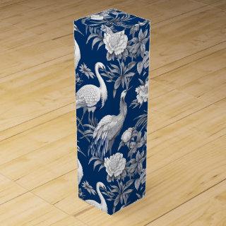 Blue and White Chinoserie Series Design 7 Wine Box