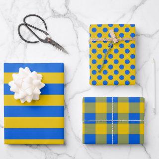 Blue And Yellow Gift , Ukraine Flag  Sheets